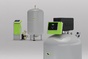Dynamische Druckhaltestationen sind die Weiterentwicklung der klassischen Membran-Druckausdehnungsgefäße mit statischem Druckpolster.Foto: Reflex Winkelmann GmbH 