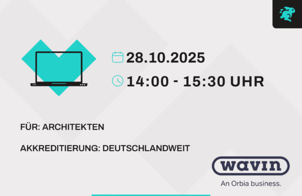 Online Veranstaltung - Von Gefährdung zur Ressource: Regenwasser neu denken.