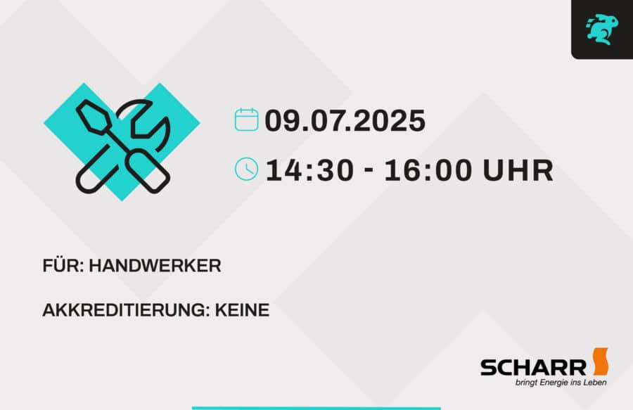 Online Veranstaltung - TRF Handwerkerschulung Modul 1