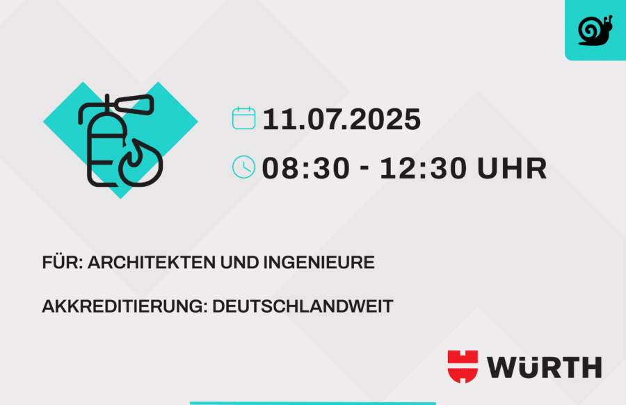 Online Veranstaltung - Gebäudetechnischer Brandschutz