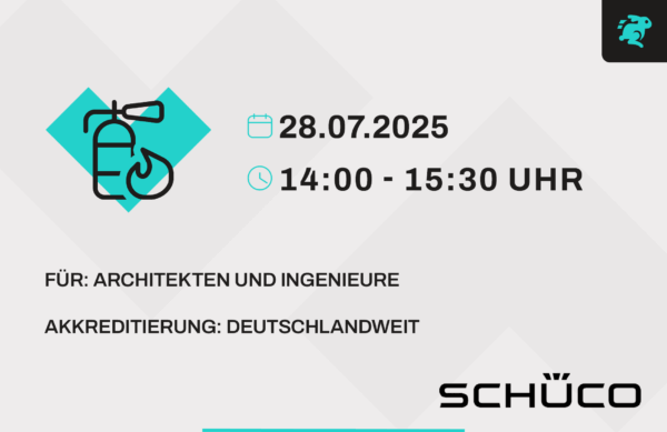 Online Veranstaltung - Aktuelle Informationen Montage Feuerschutzabschlüsse