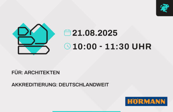 Online Veranstaltung - Portal live: Wohnen mit System: geprüfte Türlösungen für Komfort, Sicherheit und Effizienz