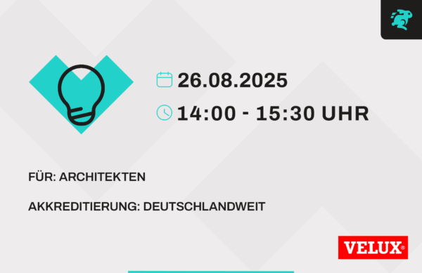 Online Veranstaltung - Tageslicht. Daten. Modelle. – 3D/BIM Prozesse in der Fensterplanung