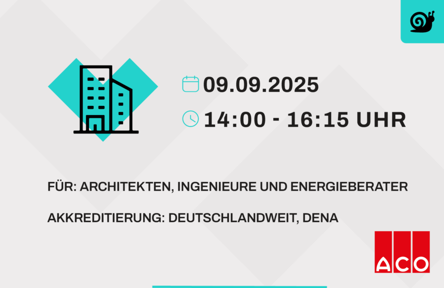 Online Veranstaltung - Intelligentes Regenwassermanagement: Nachhaltige Entwässerungslösungen und Regenwassernutzung.