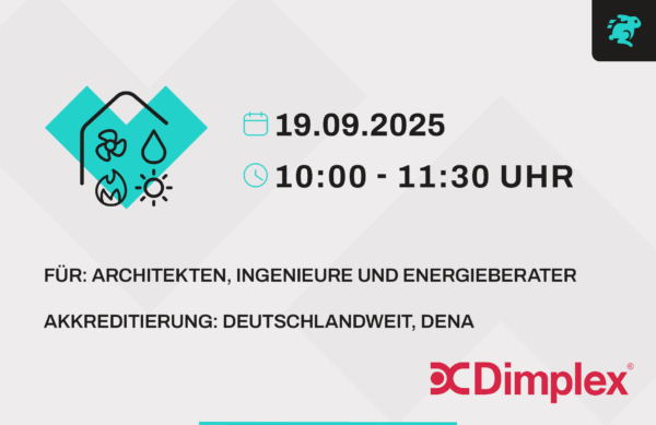 Online Veranstaltung - Wärmepumpeninstallationen >20 kW in der Praxis
