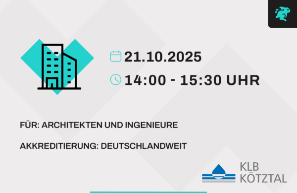 Online Veranstaltung - Boden- und Bauwerksbeschichtungen – Nachhaltig. Sicher. Technisch stark im System