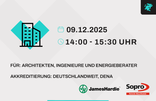 Online Veranstaltung - Trockenes Fußbodenheizungssystem für alle Beläge in der Modernisierung und Neubau