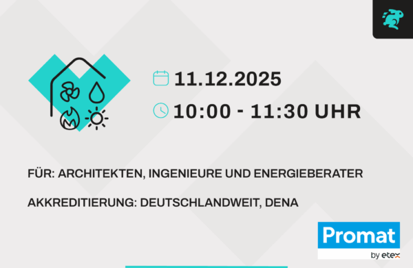 Online Veranstaltung - Zwei Funktionen, eine Leitung: Lüftung und Entrauchung clever kombiniert