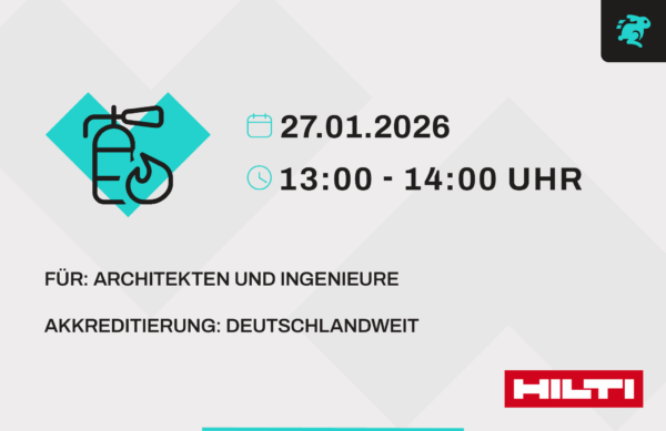 Online Veranstaltung - Flexible und nachhaltige Brandabschottung für Bodenhohlräume - Technisches Know-how für sichere und regelkonforme Verbindungen