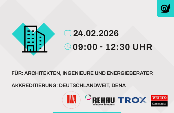 Planer Symposium - Bestandsbauten zukunftsfähig machen: Gebäudehülle modernisieren – Komfort steigern – Energie sparen