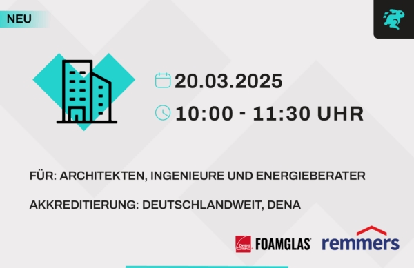 Online Veranstaltung - Nachhaltig und sicher abdichten: Planung und Ausführung im Detail