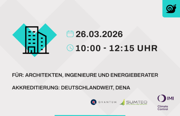 Planer Symposium - Optimale Energieperformance im Wohnbau – Zusammenspiel von Wärmepumpen, Anlagenhydraulik und Gebäudehülle