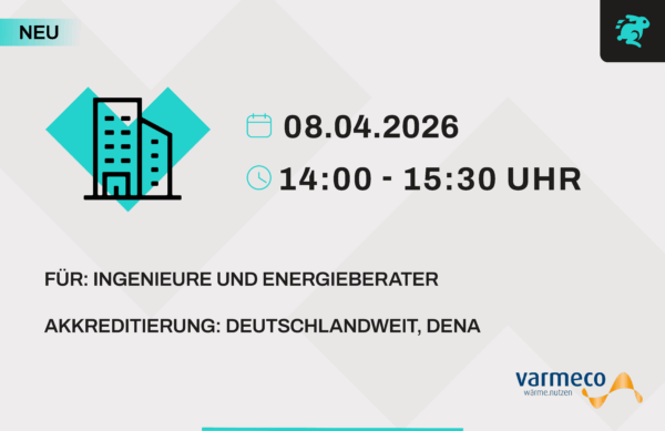 Online Veranstaltung - Ganzheitliche Systemlösungen statt Standardrezepte - Gebäudespezifische Energiekonzepte aus realen Projekten – geplant, umgesetzt, bewährt