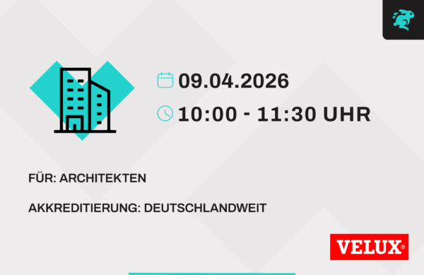 Online Veranstaltung - Tageslicht. Daten. Modelle. – 3D/BIM Prozesse in der Fensterplanung