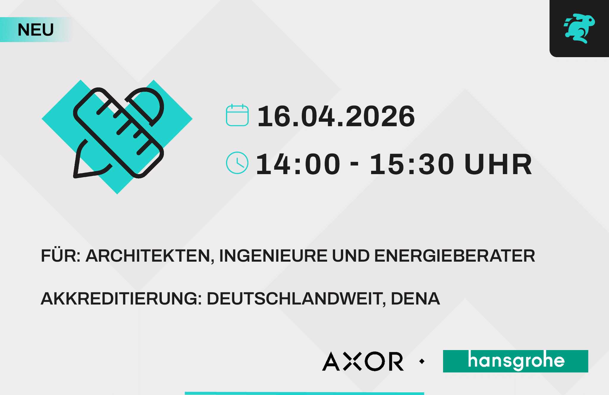 Online Veranstaltung - Nachhaltiges Wassererlebnis - Effizienz und Komfort im Bad