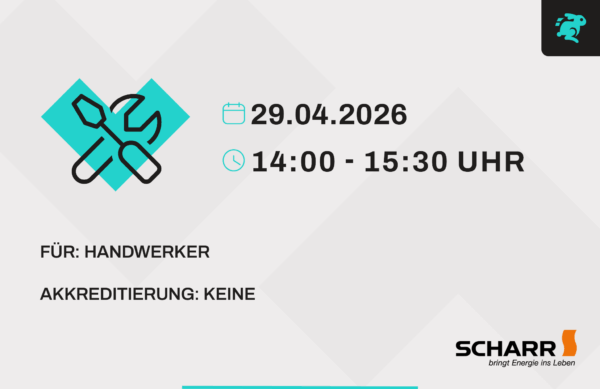 Online Veranstaltung - TRF Handwerkerschulung Modul 3