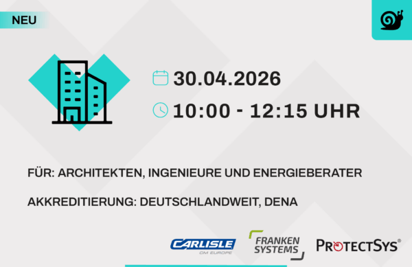 Planer Symposium - Dachsanierung 360°: Abdichtung, Schutz und Aufbau im Überblick
