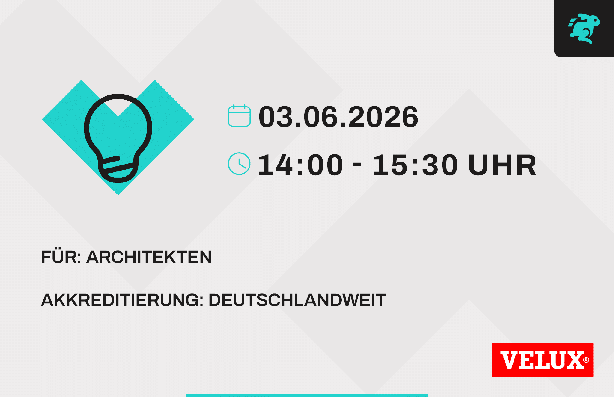 Online Veranstaltung - Belichtungskonzepte für unterschiedliche Nutzungen