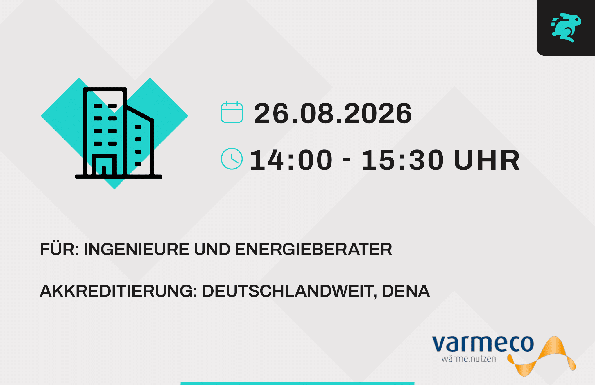 Online Veranstaltung - Brachliegende Energie in nutzbare Wärme und Kälte verwandeln - Mehr Effizienz durch gezielte Temperaturspreizung in thermischen Energiesystemen