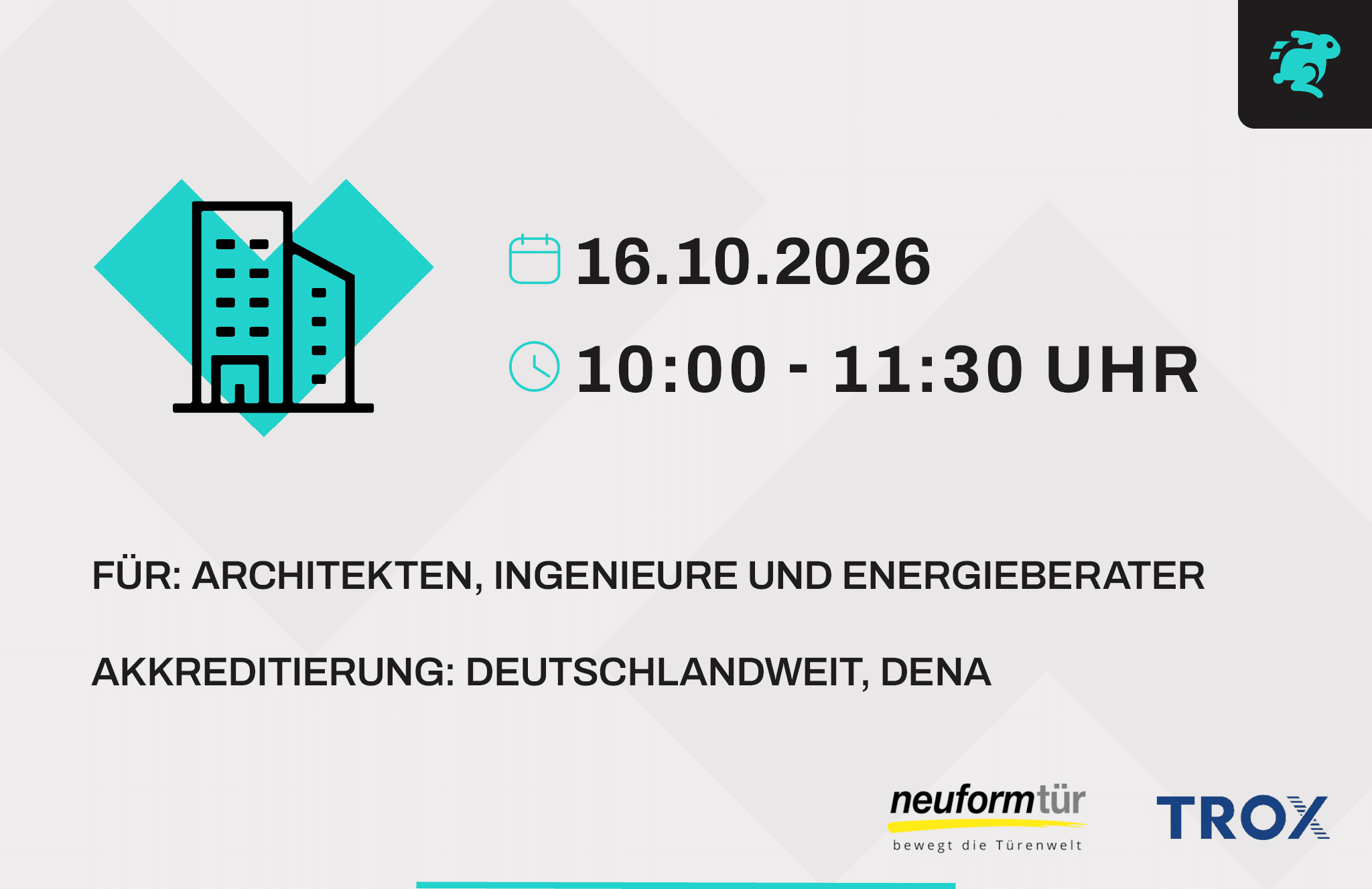 Online Veranstaltung - Healing Architecture: Raumwirkung im Gesundheitsbau gezielt gestalten