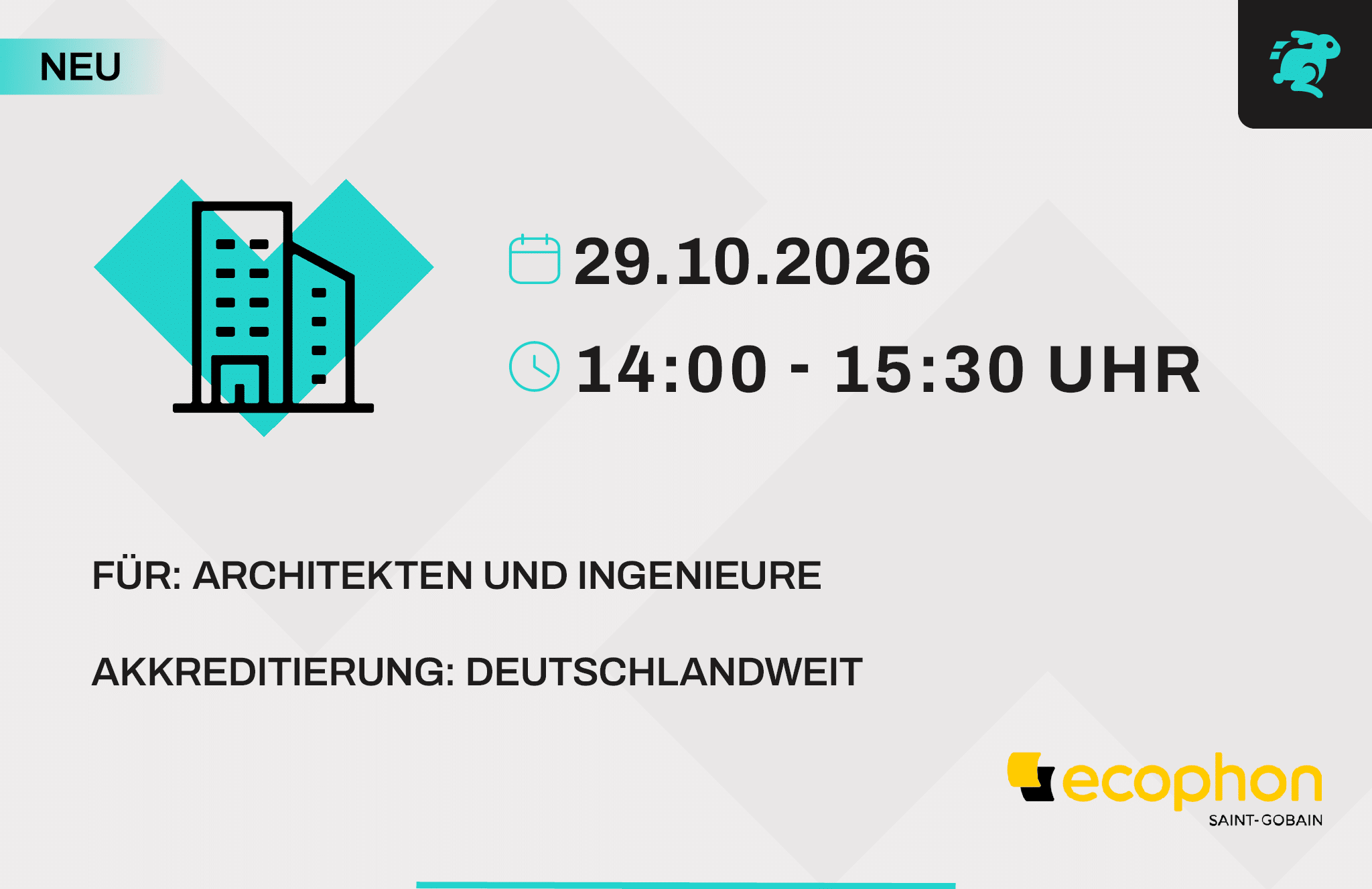 Online Veranstaltung - Online Veranstaltung - Raumakustik in Clean Environments