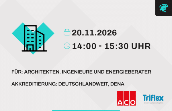 Online Veranstaltung - Bestand erhalten – Flachdach sicher bewerten, planen und entwässern