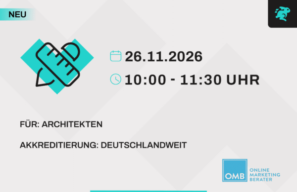 Online Veranstaltung - Künstliche Intelligenz, Google & Co. – Wie suchen Ihre Kunden? Wie werden Sie gefunden?
