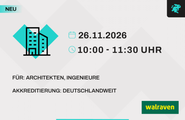Online Veranstaltung - Zukunftsfeld Flachdachinstallationen - Stabile, schallgedämmte & dachhautschonende TGA-Montagelösungen