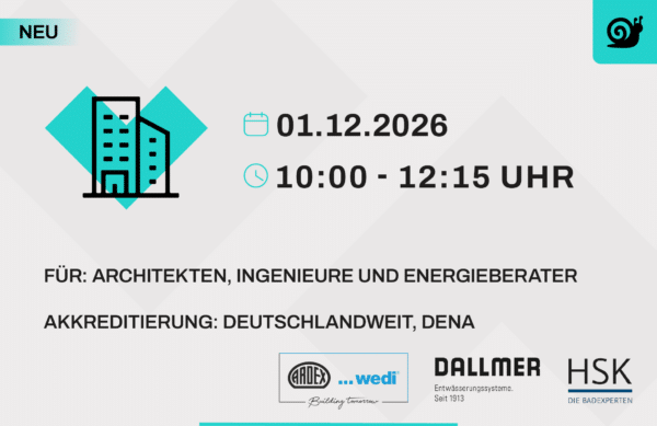 Planer Symposium - Bodengleiche Duschsanierung – Planung, Entwässerung und Gestaltung