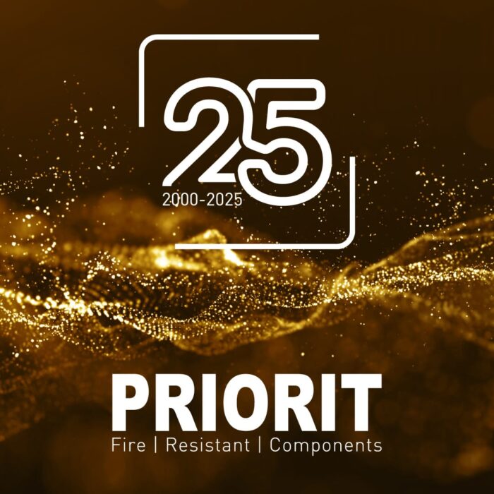 Abbildung mit Aufschrift 25 Jahre Priorit