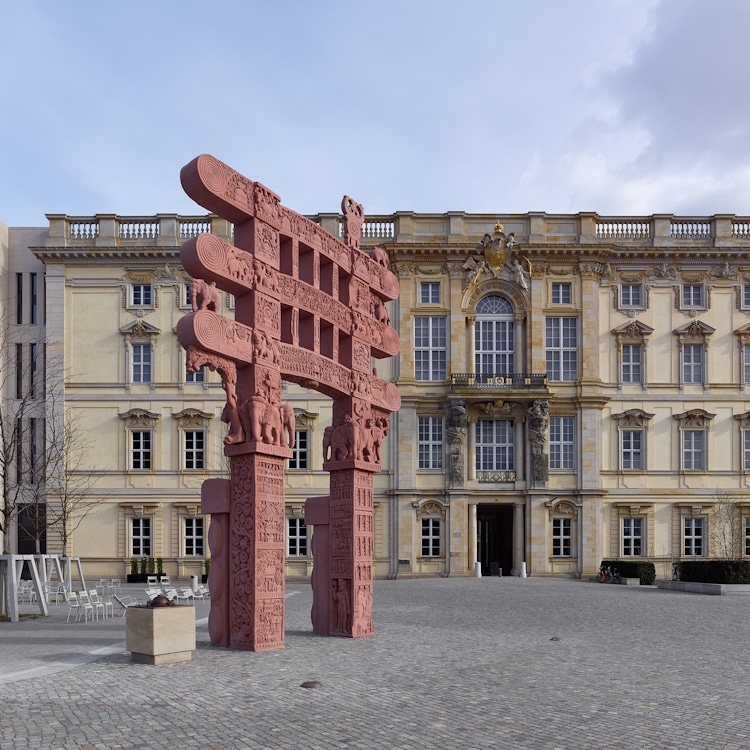 Das Sanchi-Tor am Humboldt Forum © Stefan Müller, Berlin
