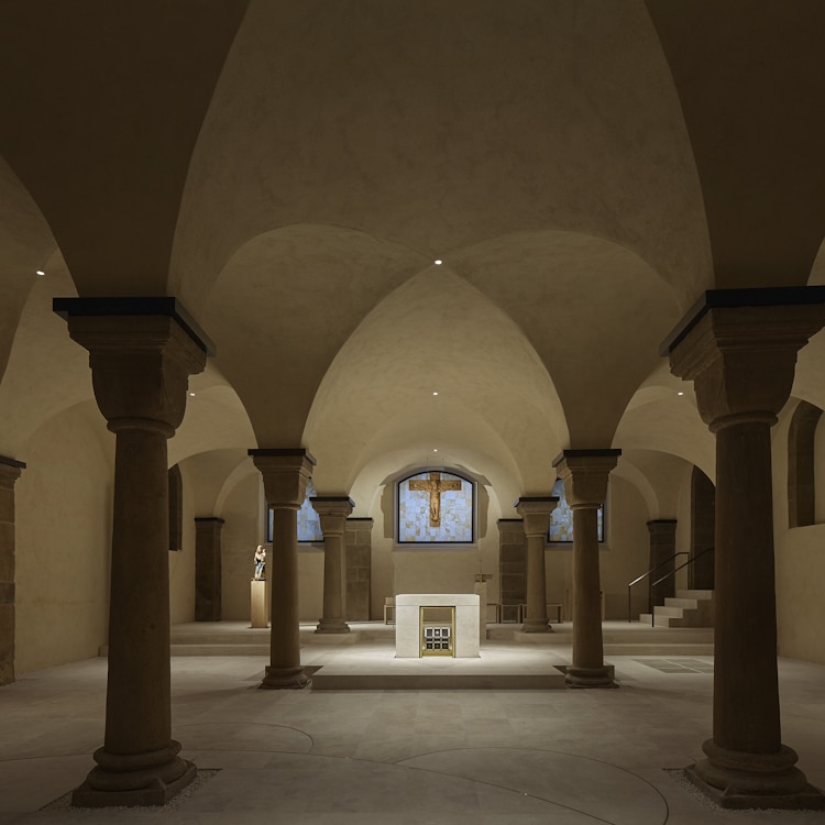 Herzkammer | Architektonische und künstlerische Umgestaltung der Krypta im Hohen Dom zu Paderborn © Zooey Braun, Stuttgart