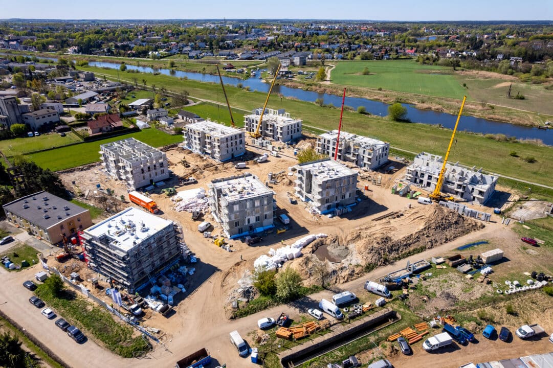 Wie Pilze aus dem Boden: 195 Wohnungen in zehn Monaten