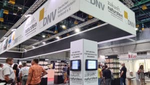 DNV-Messestand auf der Stone+tec 2022 in Nürnberg © DNV