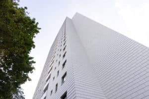 Aalto-Hochhauses in Bremen Die Neue Vahr