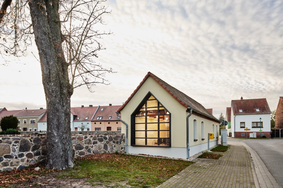 Das neue Dorfgemeinschaftshaus in BV Mühlstedt