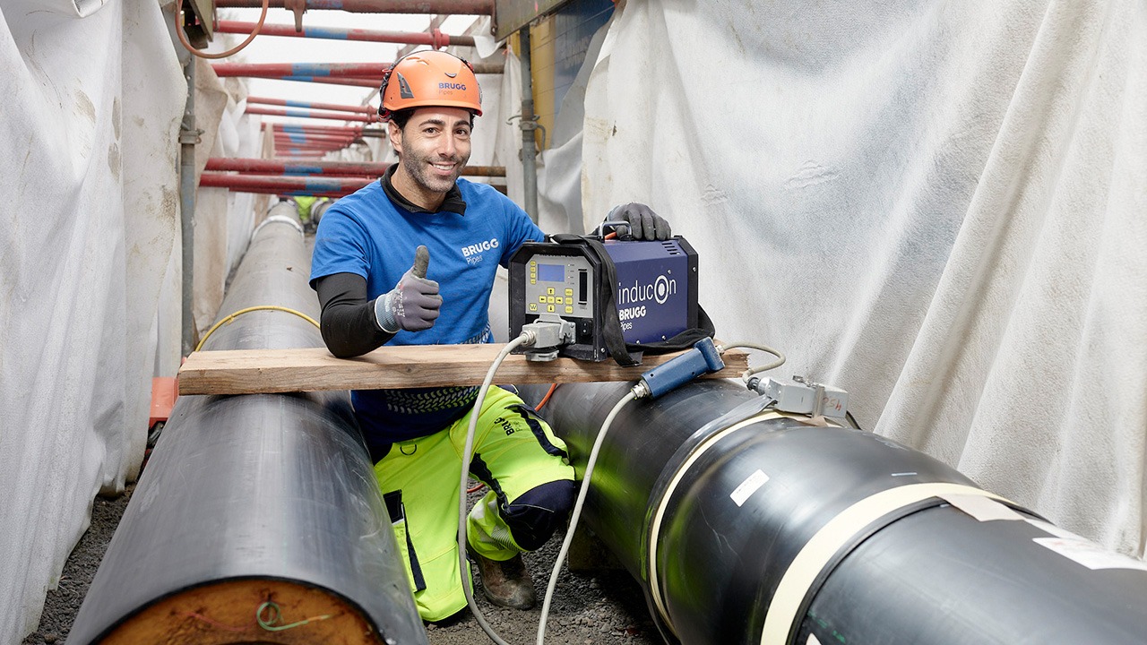 BRUGG Pipes lanciert induktives Schweißverfahren INDUCON in Deutschland