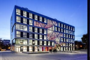 Seminargebäude für die Fachbereiche Architektur und Bauingenieurwesen der Hochschule Bochum