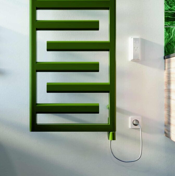 Moderner Olivgrüner Heizkörper von Zehnder