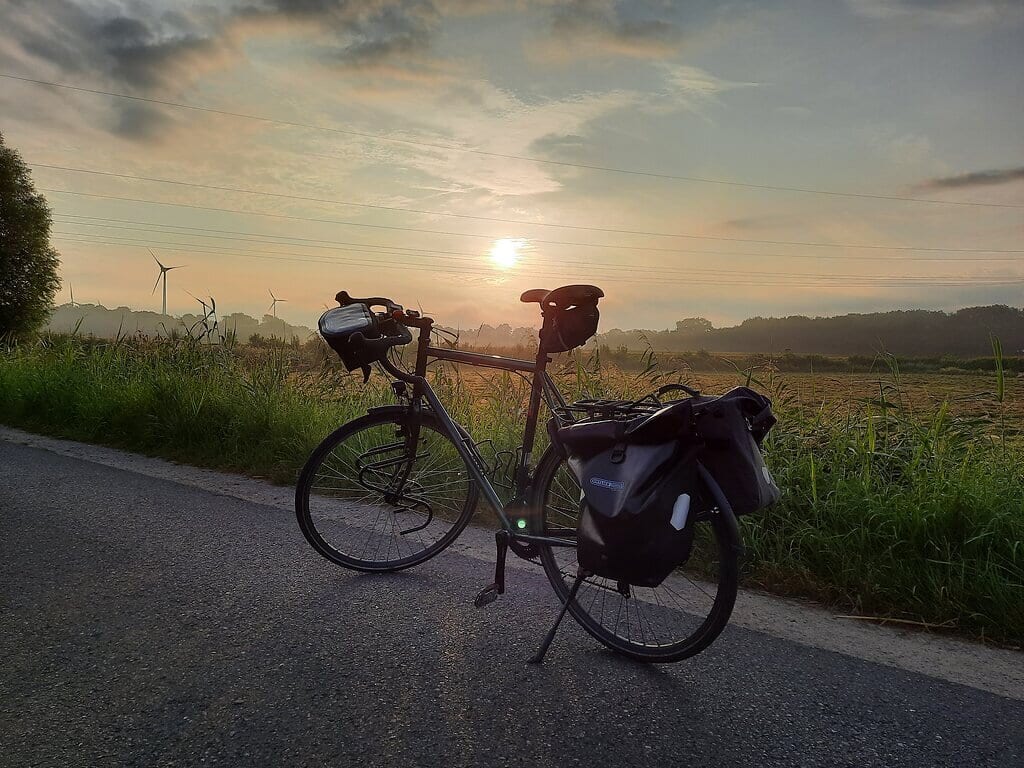 Radtour durch Deutschland „die Energiewende erFAHREN“ mit 2G in Heek