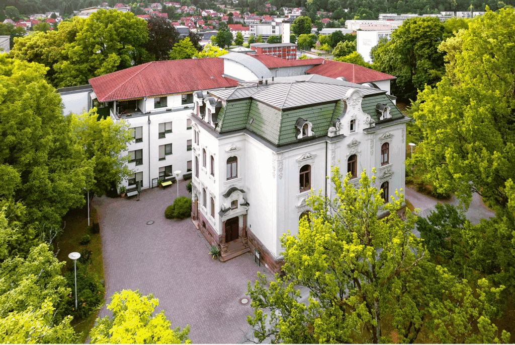 Pflegehaus Johannispark_Suhl von oben