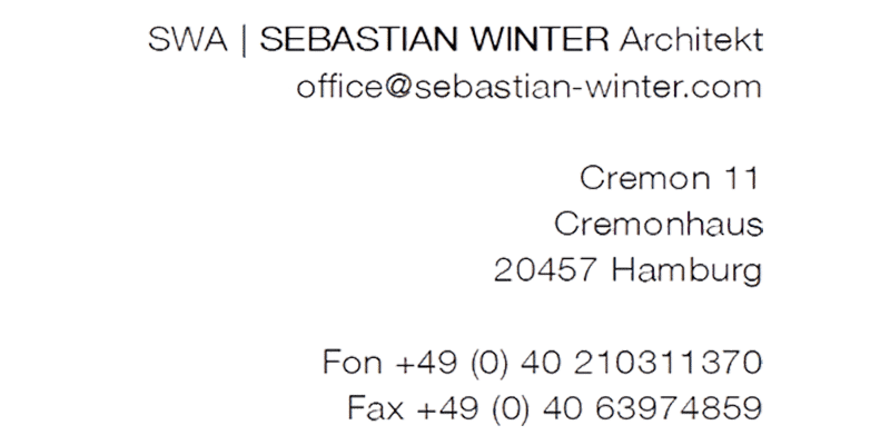 Sebastian Winter Architekt