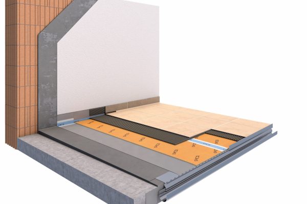 Belagsaufbau für Balkonfliesen nach DIN 18531-5 mit PCI System III und AIV-B Abdichtung im Schichtenmodell.