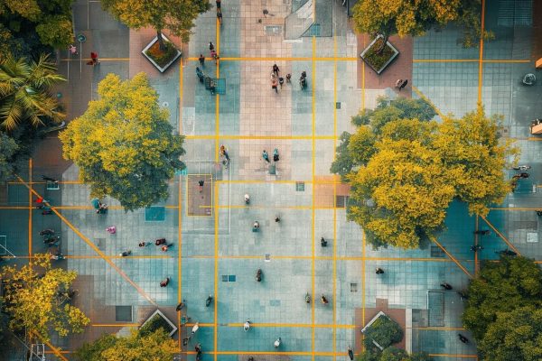 Der Großteil urbaner Flächen ist versiegelt und kann Regenwasser nicht aufnehmen, sondern leitet es direkt in Entwässerungssysteme ab.