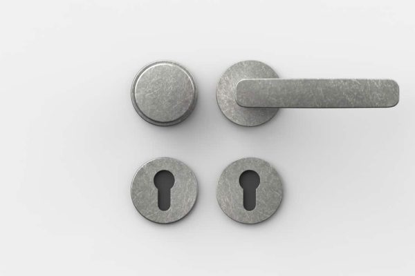 Frontalansicht des FSB 1289 als Wechselgarnitur mit FSB AFL® in Aluminium Pure