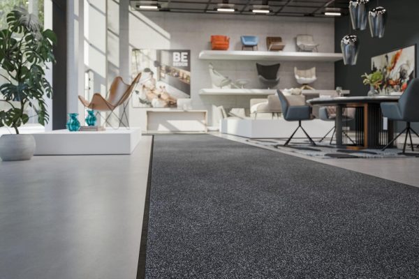 NEU: Emco MODIVA ist angenehm begehbar dank softer Haptik und repräsentativ in der Optik, stark in Material und Funktion.