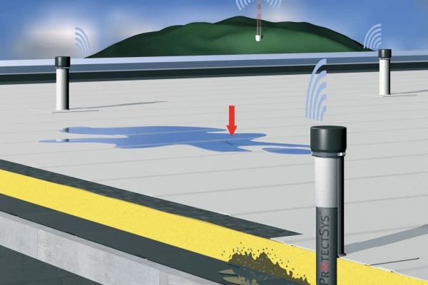 Flachdach Monitoring