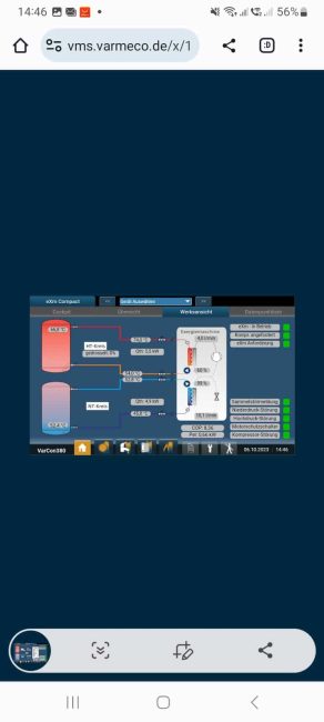 Der varmeco-Systemregler VarCon380 organisiert das Heizungssystem und ermöglicht den Fernzugriff auf die Daten und Einstellparameter via Rechner, Tablet oder Smartphone. (Bild: Andreas Ruf)