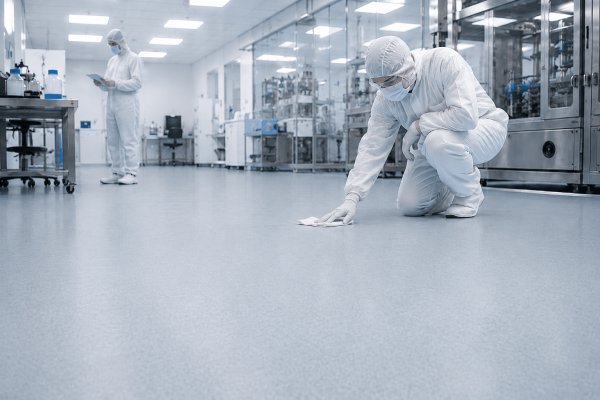 Reinraumböden für kontrollierte Umgebungen mit höchsten Qualitätsanforderungen