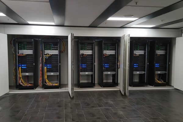 Feuerbeständiger Raum zum Schutz von IT-Systemen